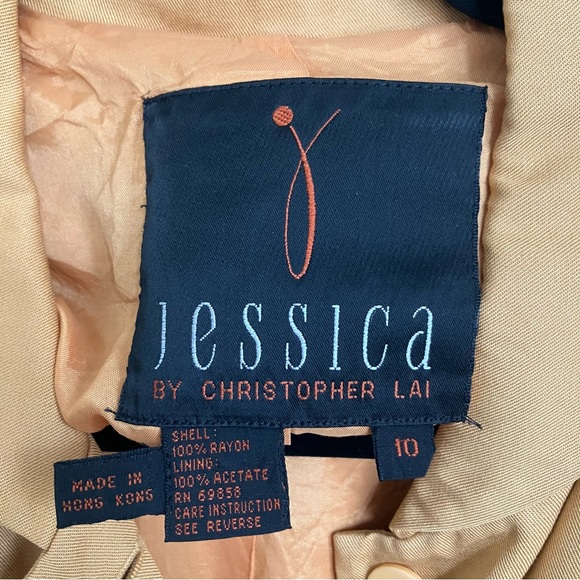 Vintage Mustard Orange Button Romper Jumpsuit - Picture 7 of 7